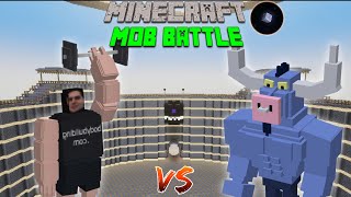 PopularMMOs(MMB Battles) Vs Iron Will(Berg210) - Minecraft Mob Battle 