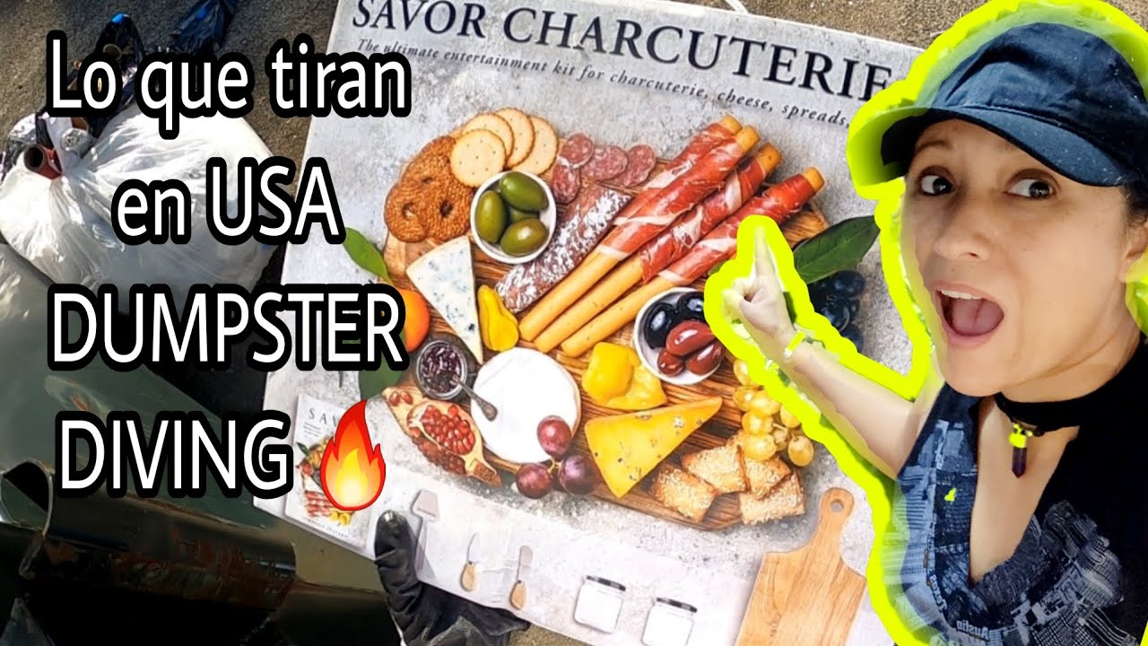 Lo que tiran en USA Tienes que mirar esto 😱¿Ves esto? #Dumpsterdiving #viral #loquetiranenusa #USA