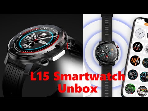 L15 Sport Smart Watch Unbox-Amazfit Santos 3 Copy-Add Clock Face/Super  Retina Display/Long standby - YouTube