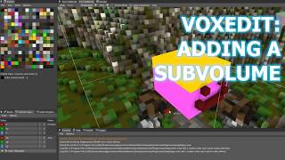 Vengi-VoxEdit Tutorial: Adding & Positioning a Subvolume