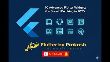 10 Advanced Flutter Widgets You Should Be Using in 2025 🚀 | Flutter UI & Animation Tips