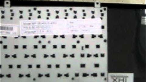 Prostar/Clevo P170HM gaming laptop Keyboard installation Video Review