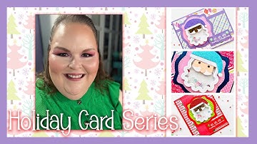 #2022holidaycardseries Day 2 Shaker Santas 🎅🏻