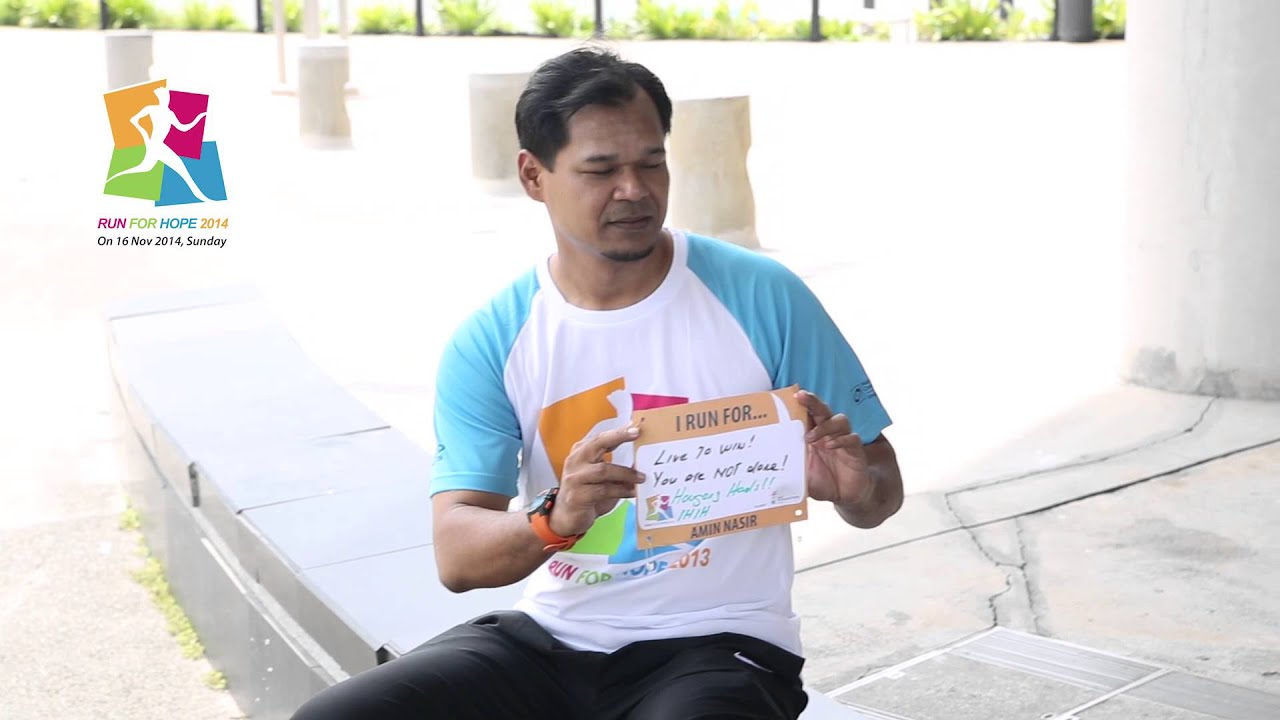 Amin Nasir - Run with us. Run For Hope
