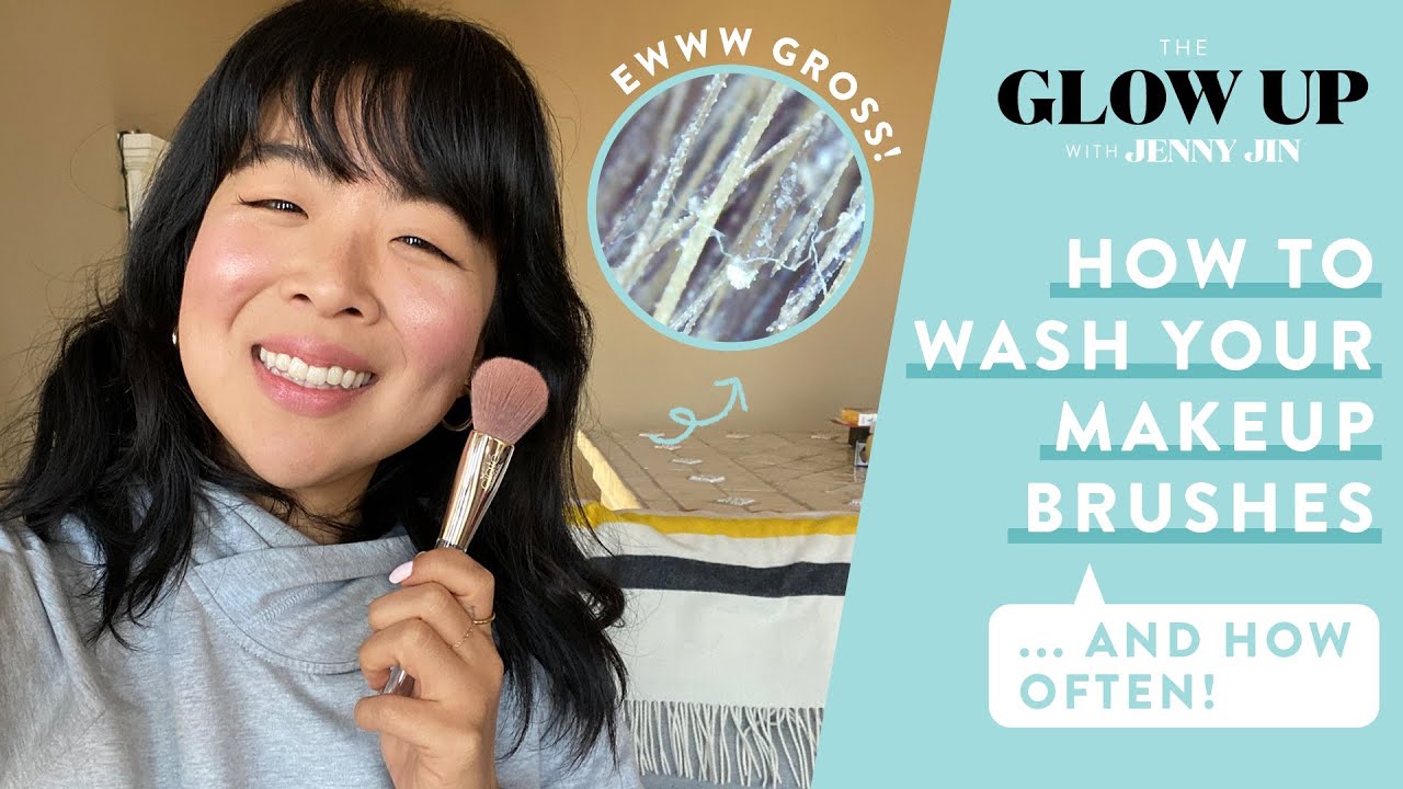 How to Clean Makeup Brushes with Two Household Ingredients - YouTube