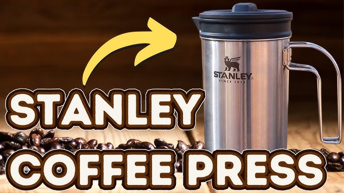 Stanley French Press 48oz with Double Vacuum Insulation, Stainless Ste –  The Curiosity Cafe