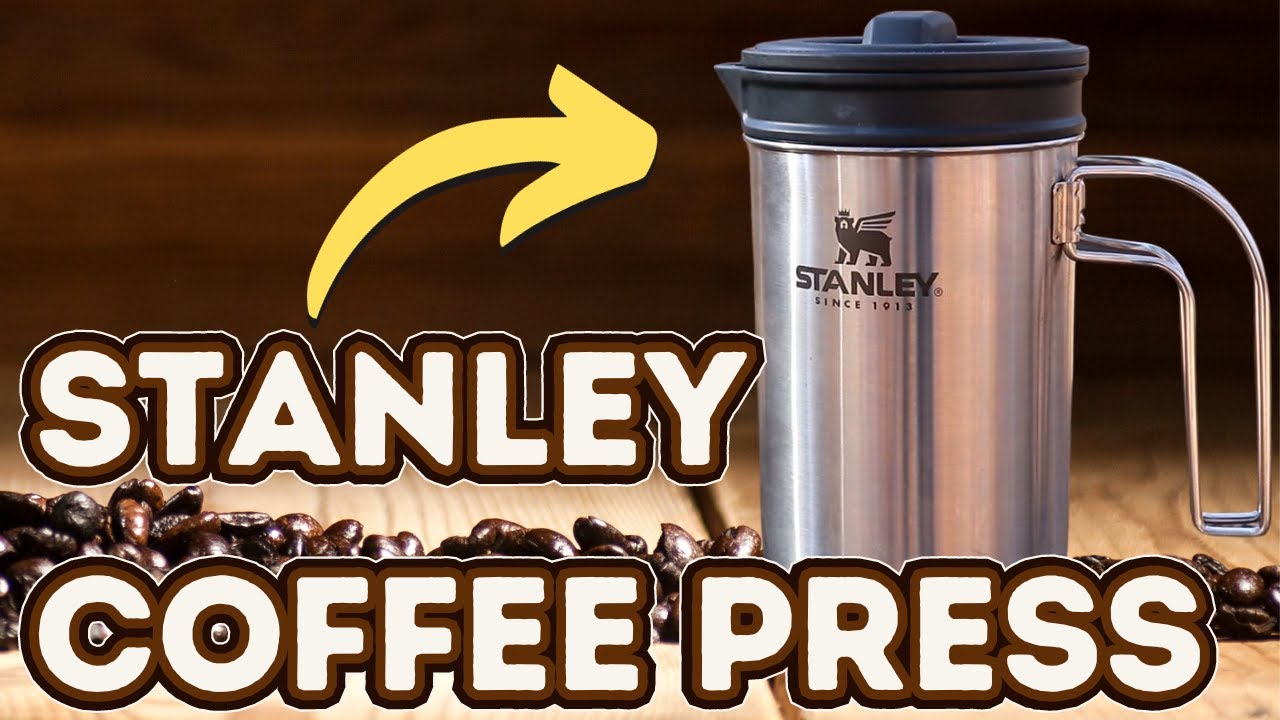 Stanley Adventure All-In-One Boil + Brew Camping French Press 32 oz -  Stainless