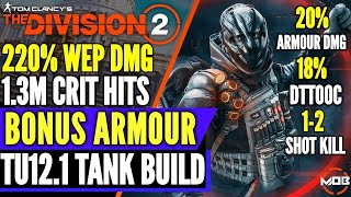 The Division 2 Best Solo Pve Build Insane Damage, Immortal Dps, Tank Pve Build Tu12.1