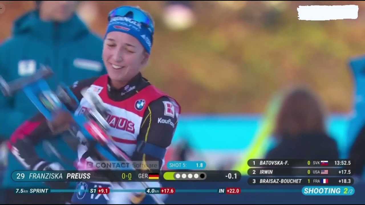 Biathlon World Cup 2025/26 / Annecy – Women’s Sprint  / Full Race Highlights & Results | Öberg Wins