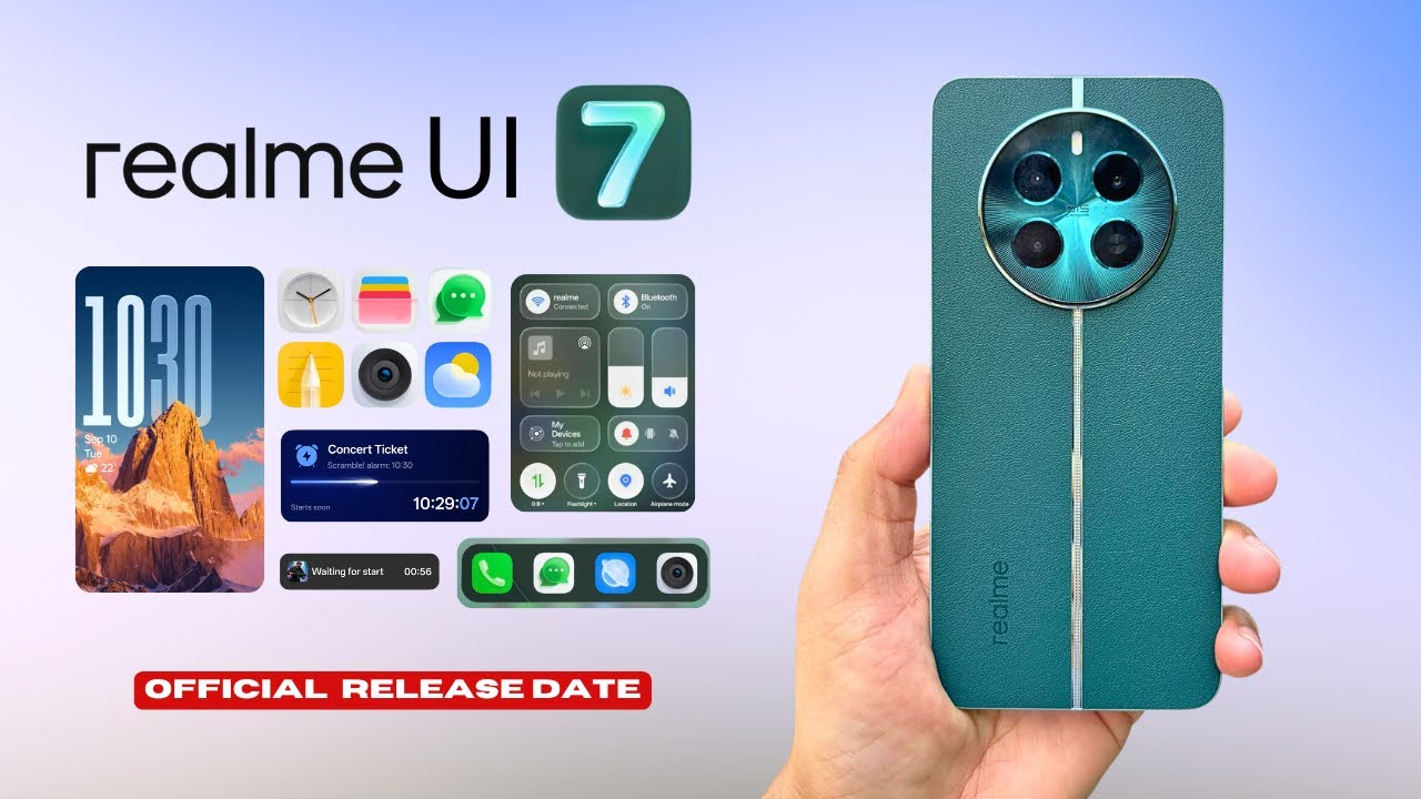 Realme 12 Plus Android 16 Realme UI 7 Official Update