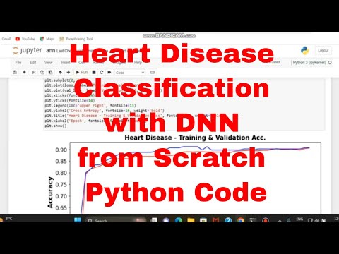 Heart Disease Classification with Neural Network Python Code from Scratch / DNN Python from scratch