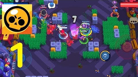 Brawl Stars Gameplay Walkthrough Part 1 - Gem Grab (Android, iOS)