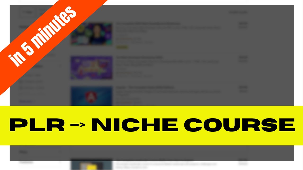 Quick Course Creation: Your 5-Minute Guide to Leveraging PLR Products ...