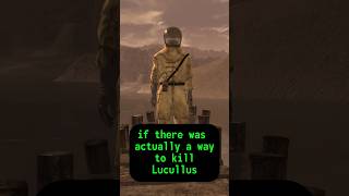 Can Lucullus die from radiation in Fallout New Vegas? #falloutnewvegas