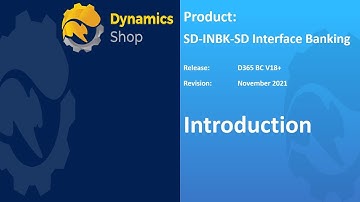 SD Interface Banking for Microsoft Dynamics 365 Business Central