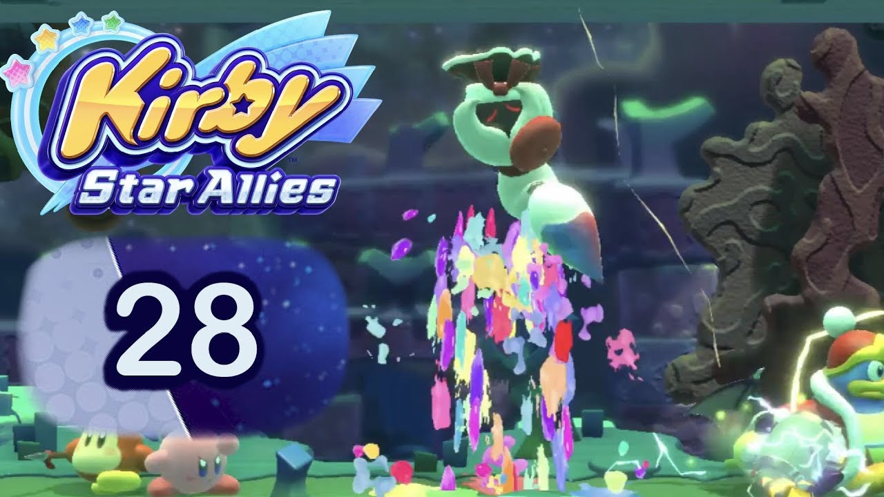 Kirby Star Allies Part 28 Planet Caverna