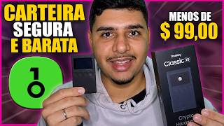 UNBOXING ONEKEY CLASSIC 1S | MELHOR CARTEIRA de BITCOIN e CRIPTOMOEDAS (BARATA e SEGURA)