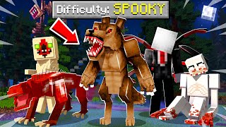 I added SPOOKY MODE Difficulty to MINECRAFT!