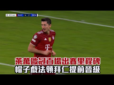 【歐冠】C羅梅開二度逼和 萊萬帽子戲法大勝/愛爾達電視20211103