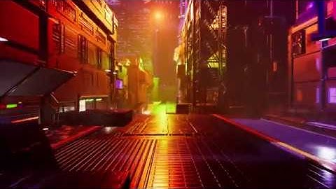 Unity 3D | Creating A Cyberpunk Style Level
