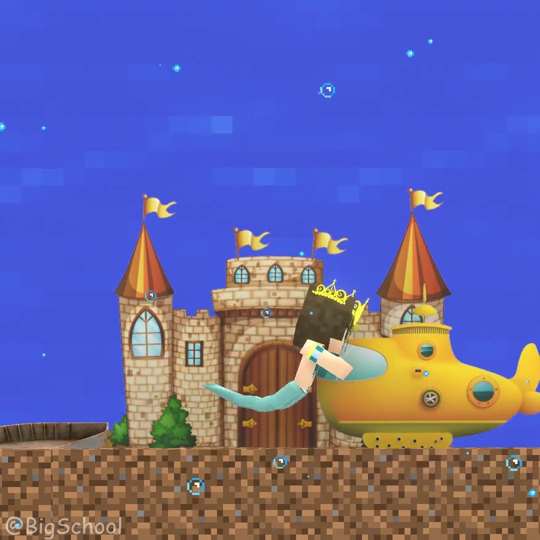 Which mermaid should King Sea choose? White Mermaid or Blue Mermaid? ?