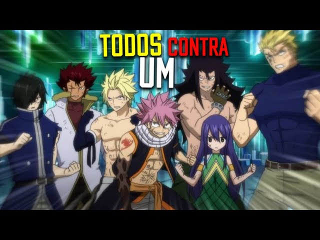 Natsu vs Gray 4K  Fairy Tail legendado pt-br🇧🇷 