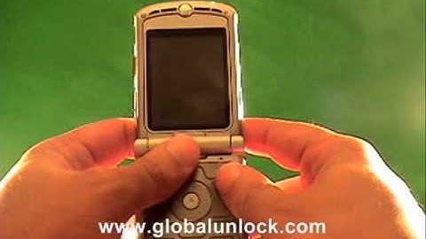 How To Unlock A Rogers Motorola V300
