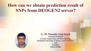 6.2.3. Obtaining prediction result of SNPs from DEOGEN2 server
