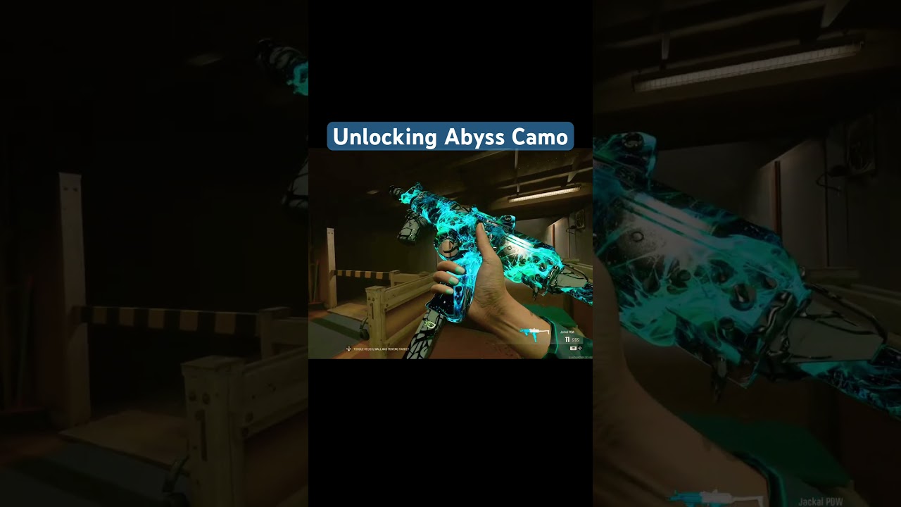 Finally unlocking Abyss Camo. 
