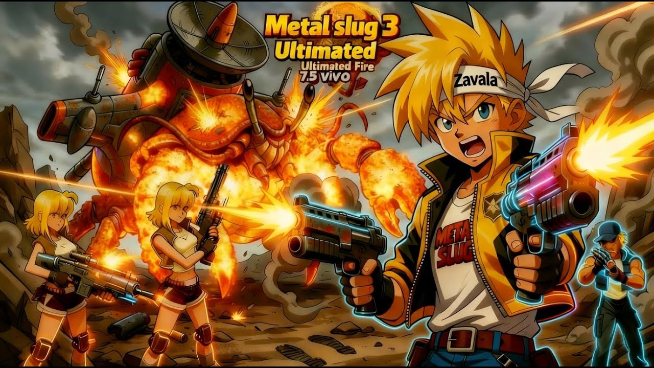 Metal Slug 3 Legend Unlimited Fire 7.5 MUCHA NOSTALGIA 100