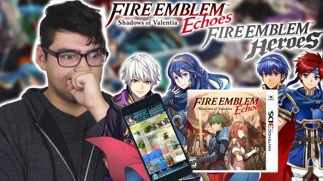 Fire Emblem Echoes and Fire Emblem Heroes Nintendo Direct Live Reaction