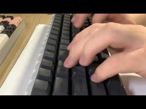 NK65 aluminum 짭홀판 타건