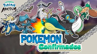 🏮 TODOS Los 51 Pokémon CONFIRMADOS que vuelven en Pokémon LEYENDAS ARCEUS (Primer Trailer)