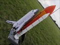 Space Shuttle Scale model RC - Flight at Manching 2017