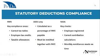 Payroll Compliance in Zimbabwe