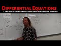 Differential Equations: Lecture 4.4 Method of Undetermined Coefficients - Superposition Approach