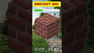 Only a Minecraft Mastermind can Guess these Blocks #quiz #trivia #quiz