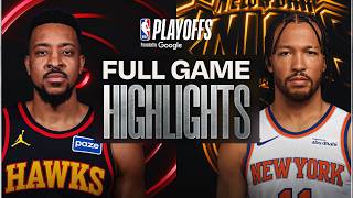 #6 HAWKS at #3 KNICKS | FULL GAME 2 HIGHLIGHTS | April 20, 2026 screenshot 1