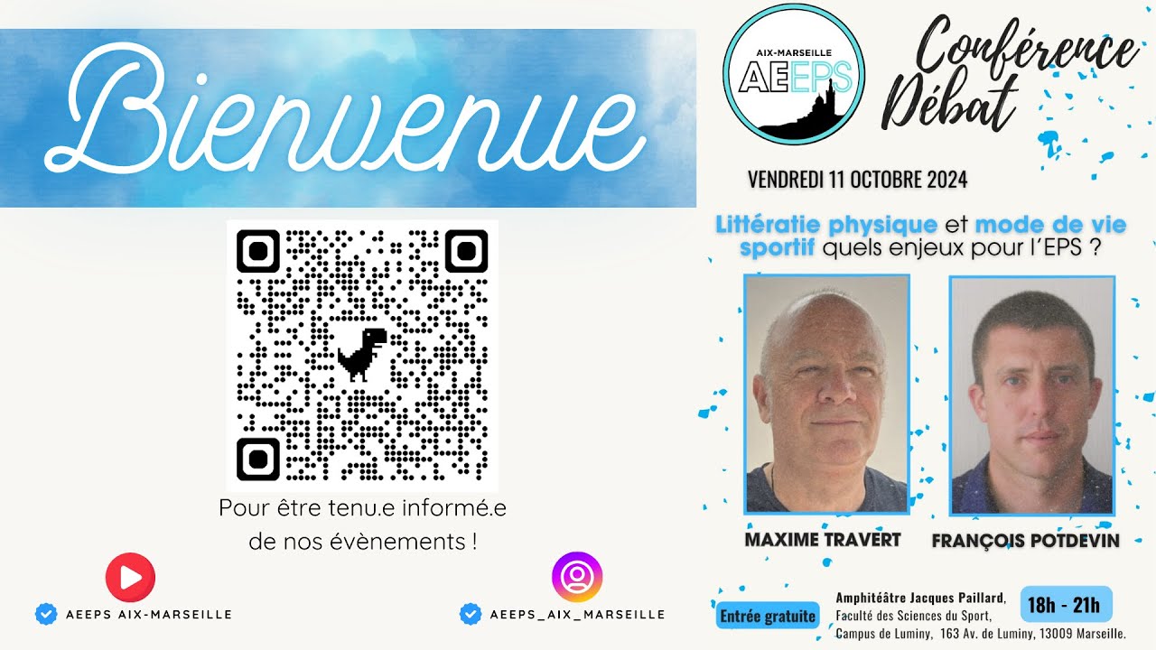 Conférence AEEPS - François Potdevin & Maxime Travert