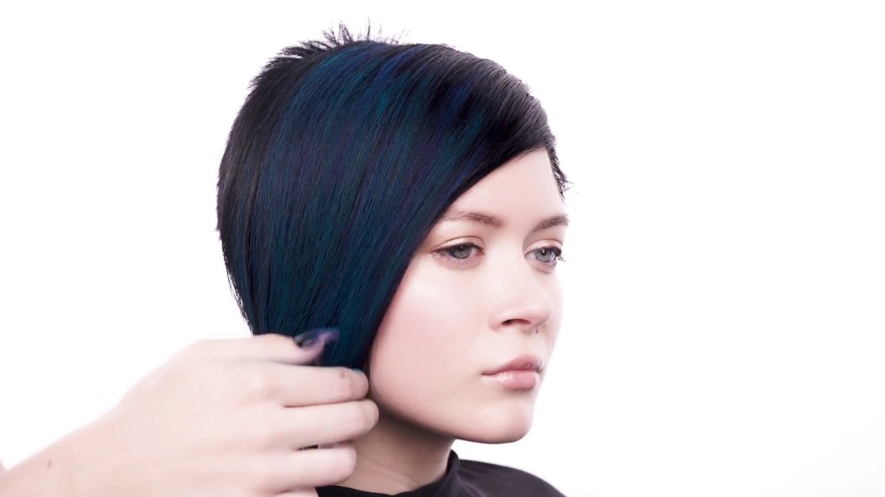 Rusk Blue Hair Dye Sample - 16 oz - wide 4