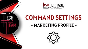 Techy Tuesday - How to Access and Edit Your Marketing Profile in KW Command