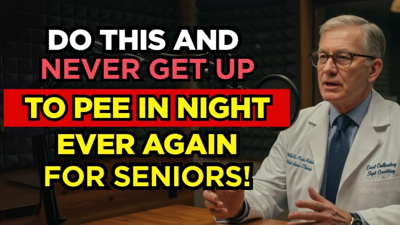 STOP Waking Up To PEE At Night By Doing This!