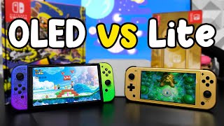 Switch Lite ou Switch OLED Qual e Melhor 2025