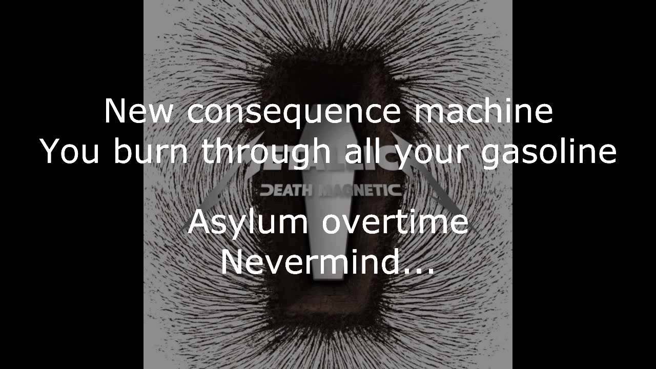 Metallica the end of the line lyrics hd youtube