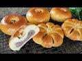日式红豆面包 2分钟面团 | 2 minutes dough ready, Japanese Red Bean Buns