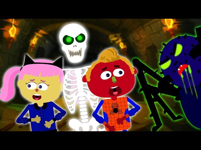 Secret Haunted Tunnel With Len and Mini and Many More Nursery Rhymes by Teehee Town class=