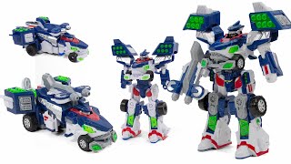 MINIFORCE V Rangers DX Sharkross V vs Mini Sharkroos V Beast Rangers Transformation Robot Toys