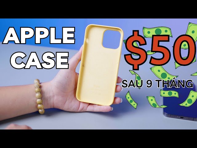 Ốp lưng $50 của Apple sau 9 tháng sẽ như thế nào???