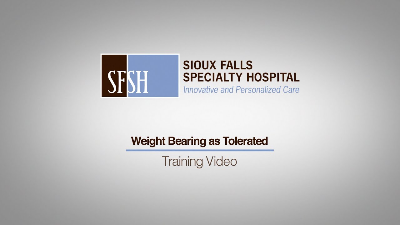 Crutch Teaching Weight Bearing as Tolerates YouTube