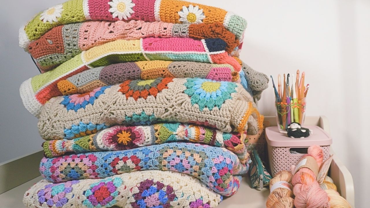 Show and Tell: 9 Blankets I've Crocheted 🧶